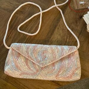 Never used beautifully beaded purse